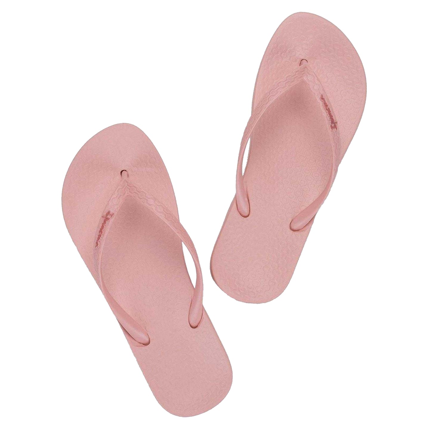 Light Pink - Back - Ipanema Womens-Ladies Anat Logo Flat Flip Flops