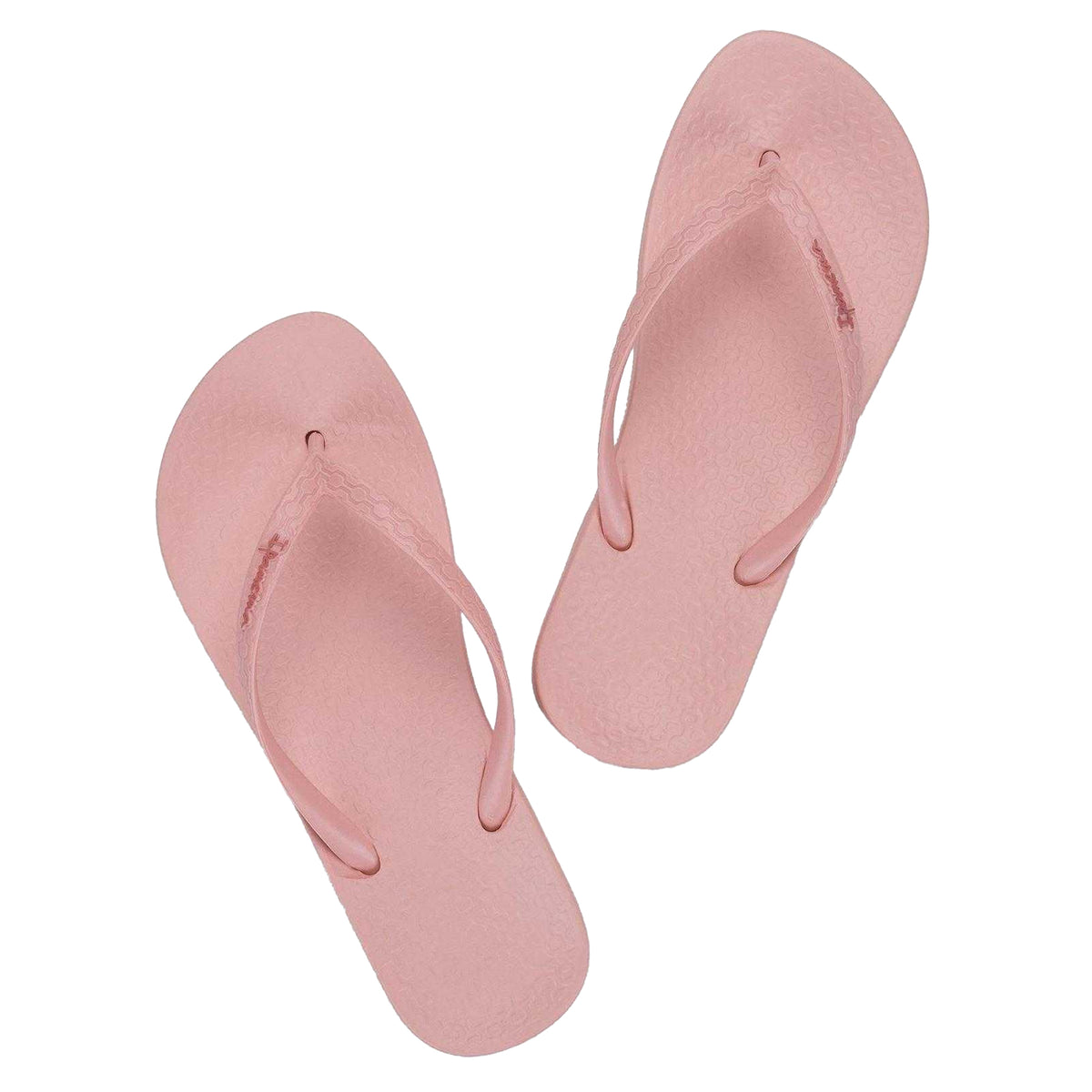 Light Pink - Back - Ipanema Womens-Ladies Anat Logo Flat Flip Flops
