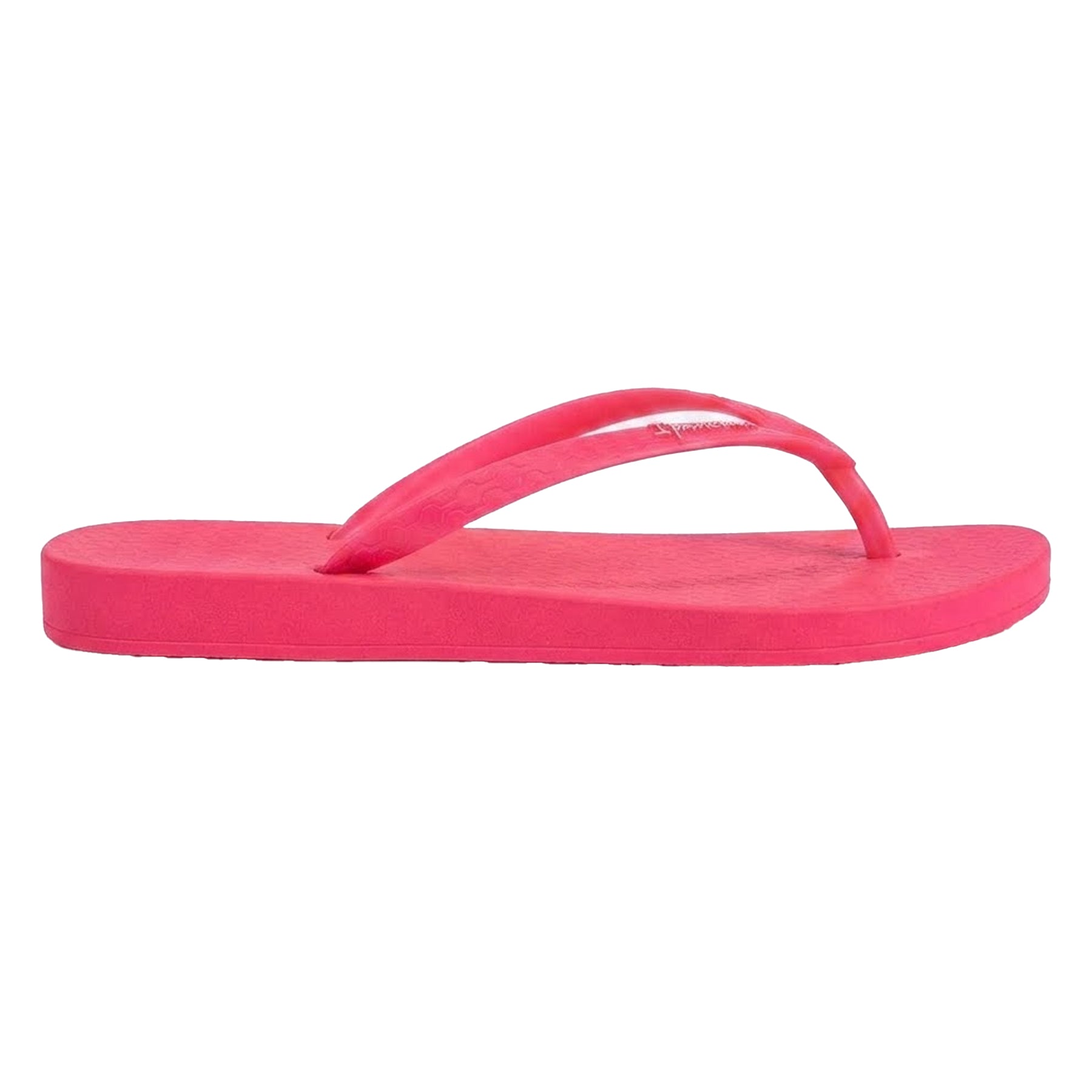 Pink - Front - Ipanema Womens-Ladies Anat Logo Flat Flip Flops