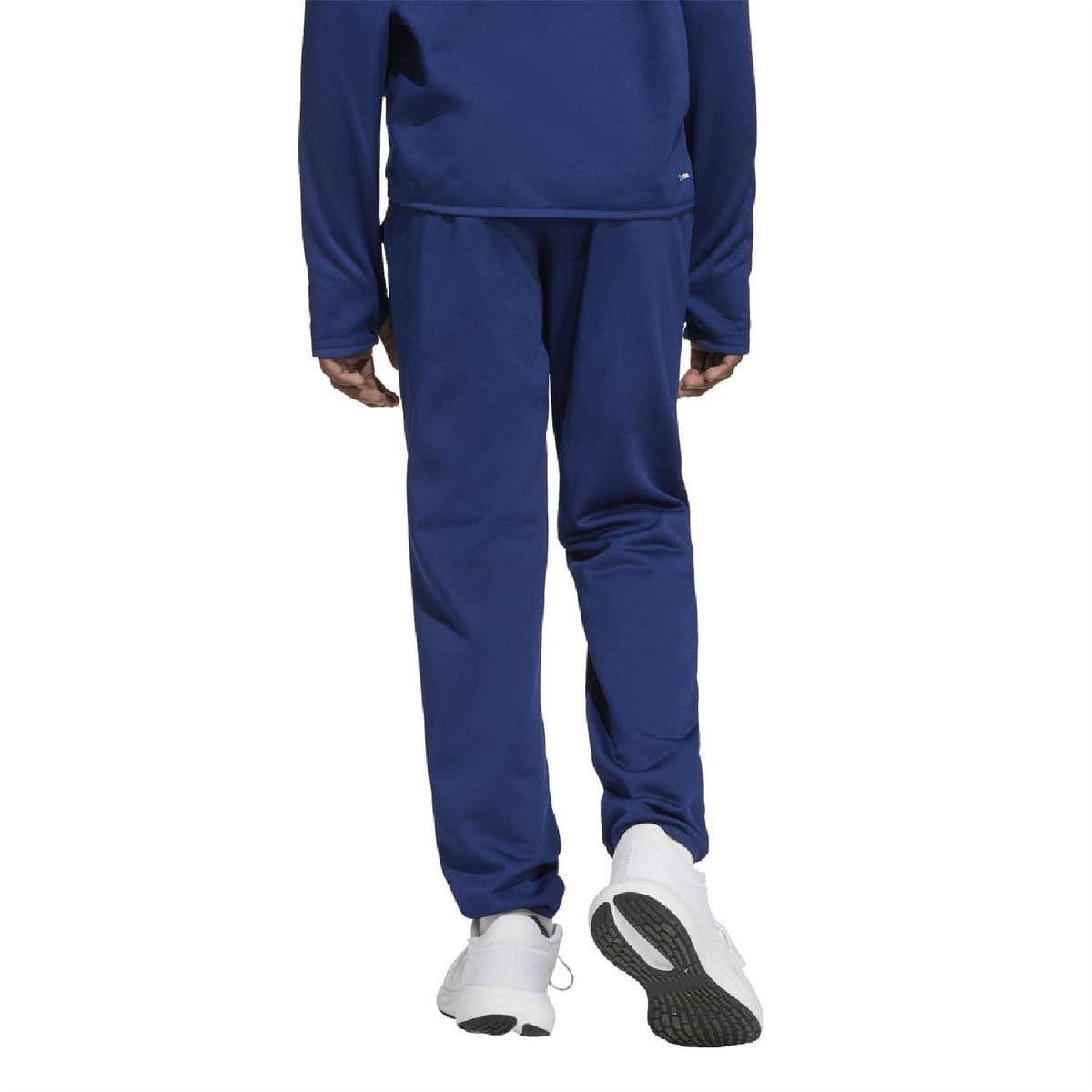 Dark Blue - Back - Adidas Childrens-Kids Game Sweatpants