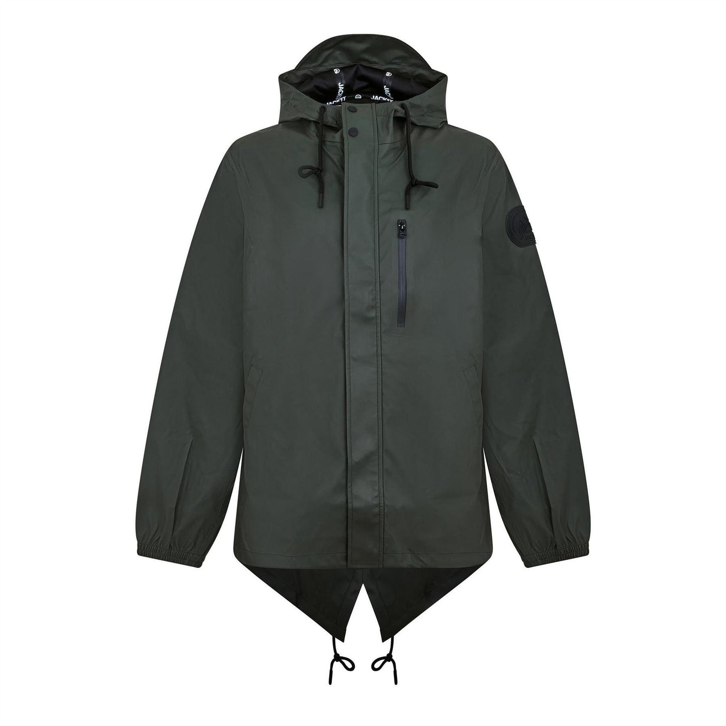 Khaki - Front - Jack1t Mens Elements Anorak