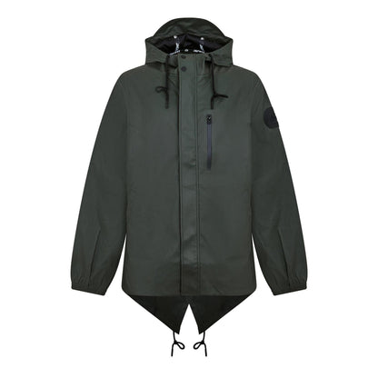 Khaki - Front - Jack1t Mens Elements Anorak