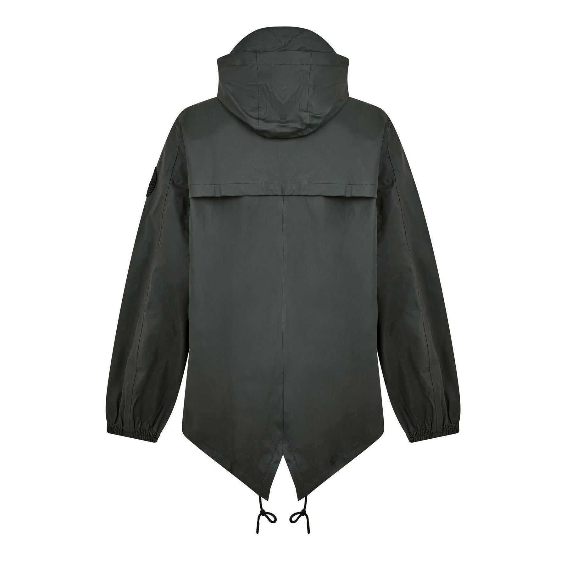 Khaki - Back - Jack1t Mens Elements Anorak