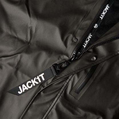 Khaki - Side - Jack1t Mens Elements Anorak