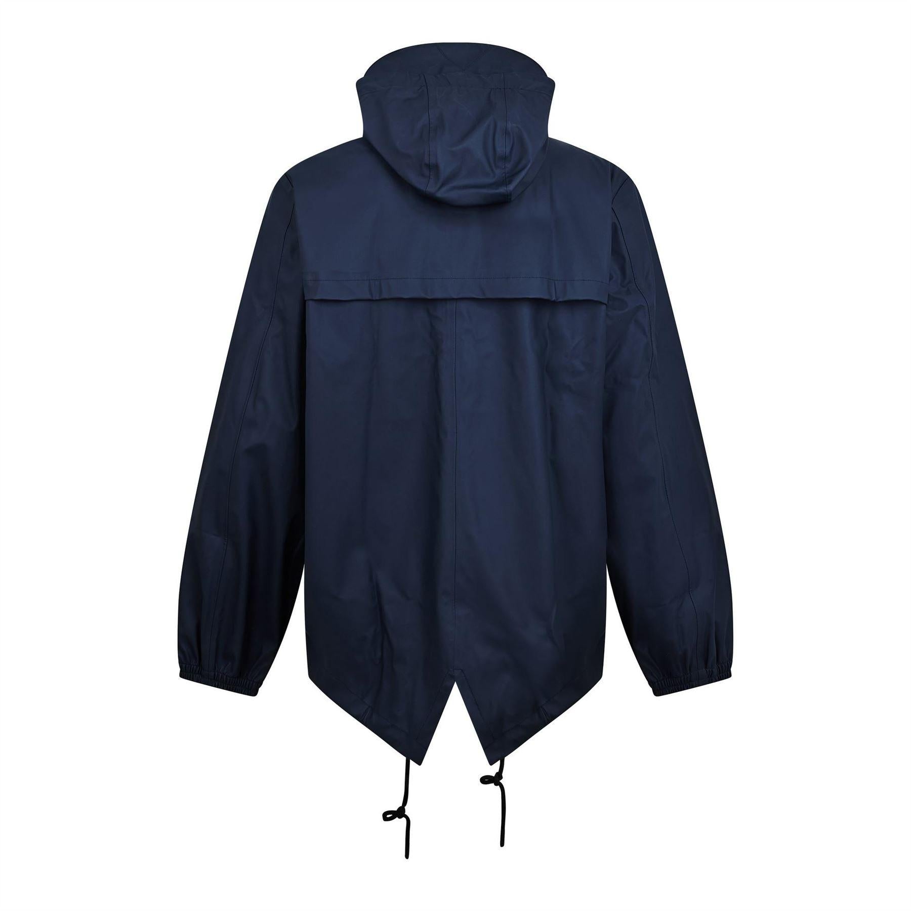 Navy - Back - Jack1t Mens Elements Anorak