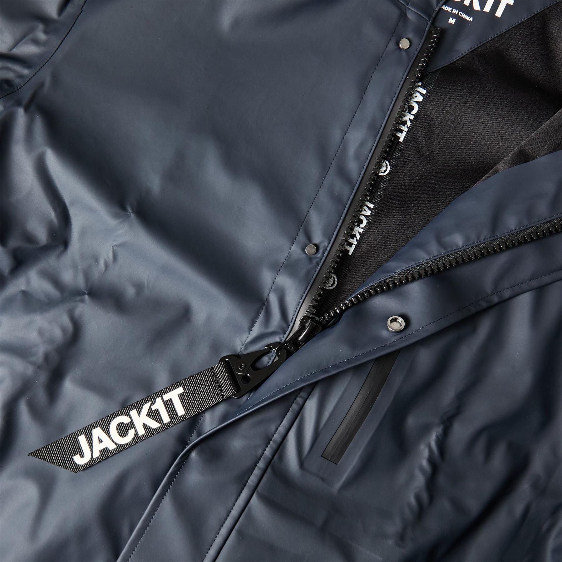 Navy - Side - Jack1t Mens Elements Anorak
