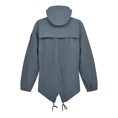 Grey - Back - Jack1t Mens Elements Anorak