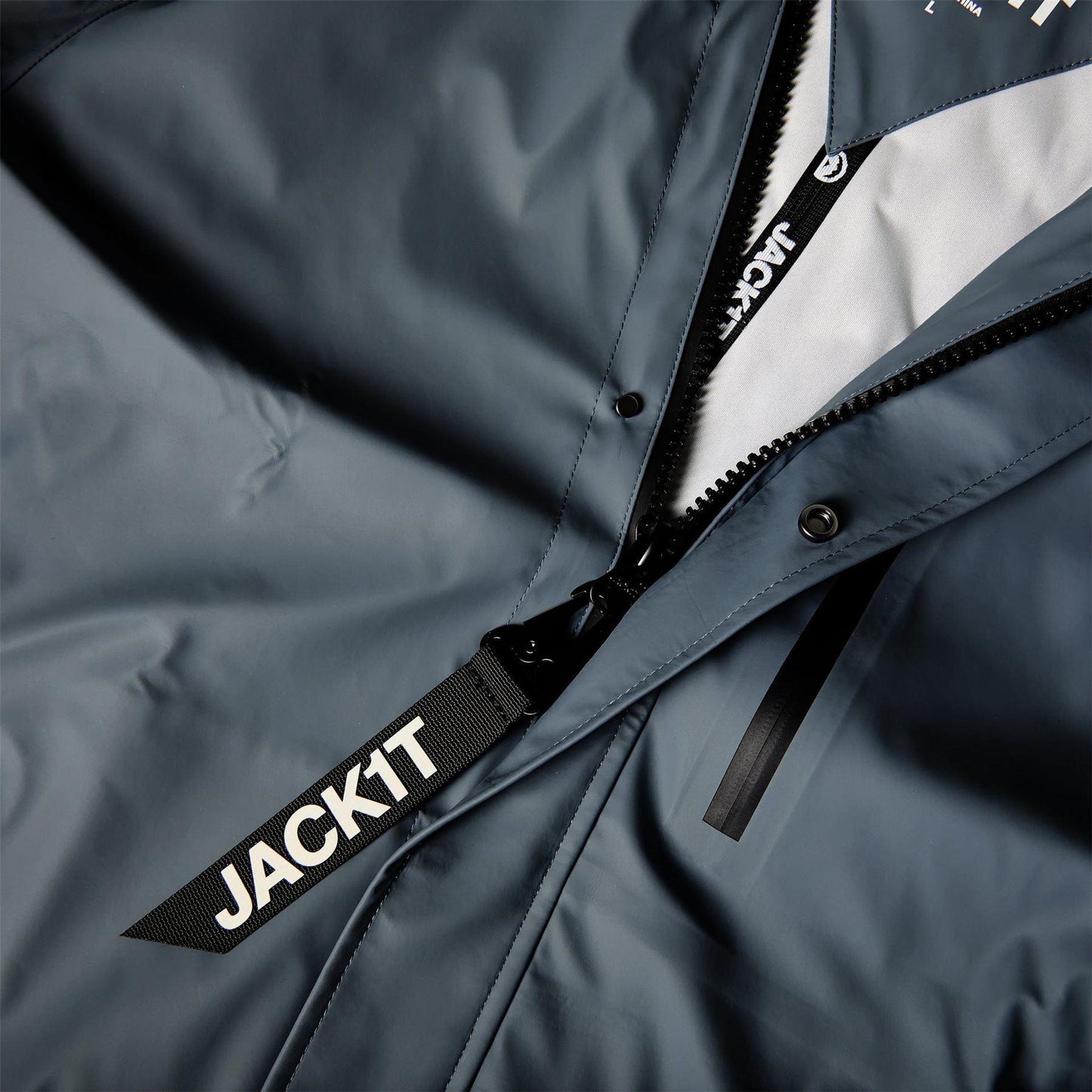Grey - Side - Jack1t Mens Elements Anorak