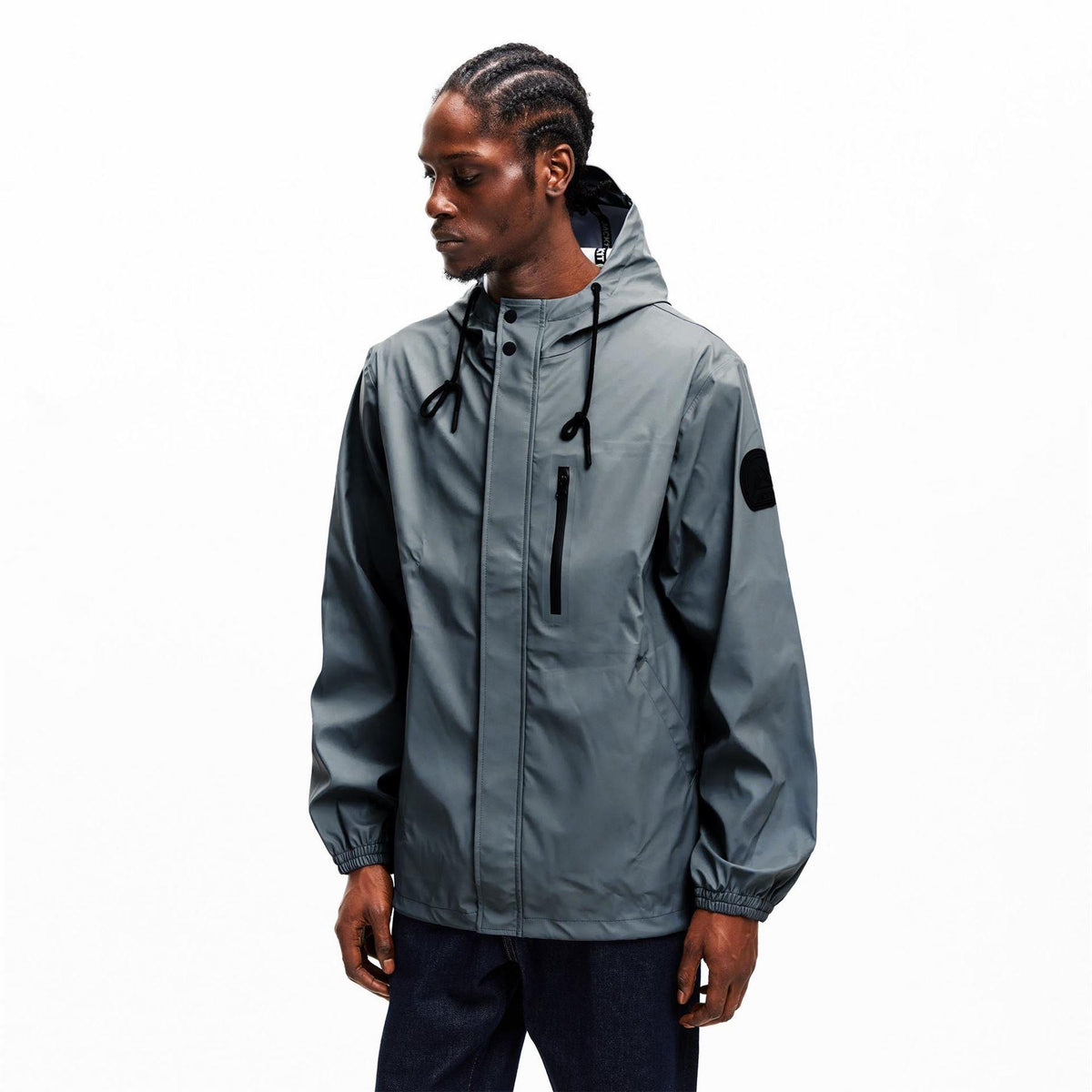 Grey - Lifestyle - Jack1t Mens Elements Anorak