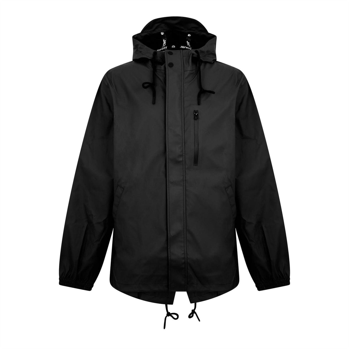Black - Front - Jack1t Mens Elements Anorak