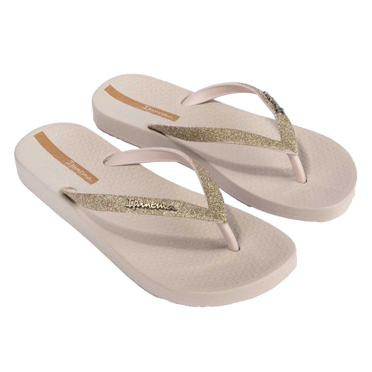 Beige - Side - Ipanema Womens-Ladies Anat Lolita Flip Flops