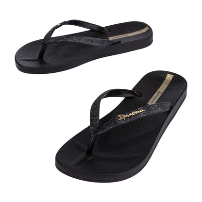 Black - Side - Ipanema Womens-Ladies Anat Lolita Flip Flops