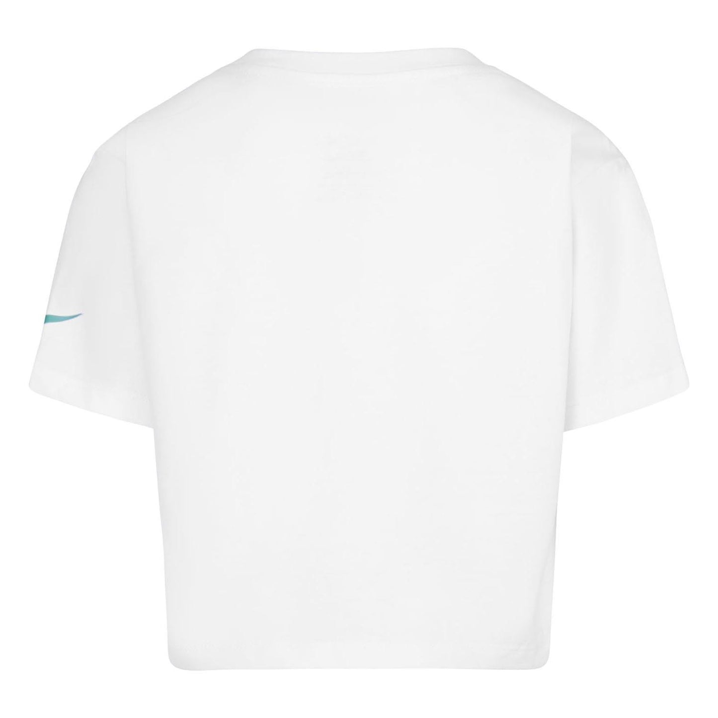 White - Back - Nike Girls Icon Boxy T-Shirt