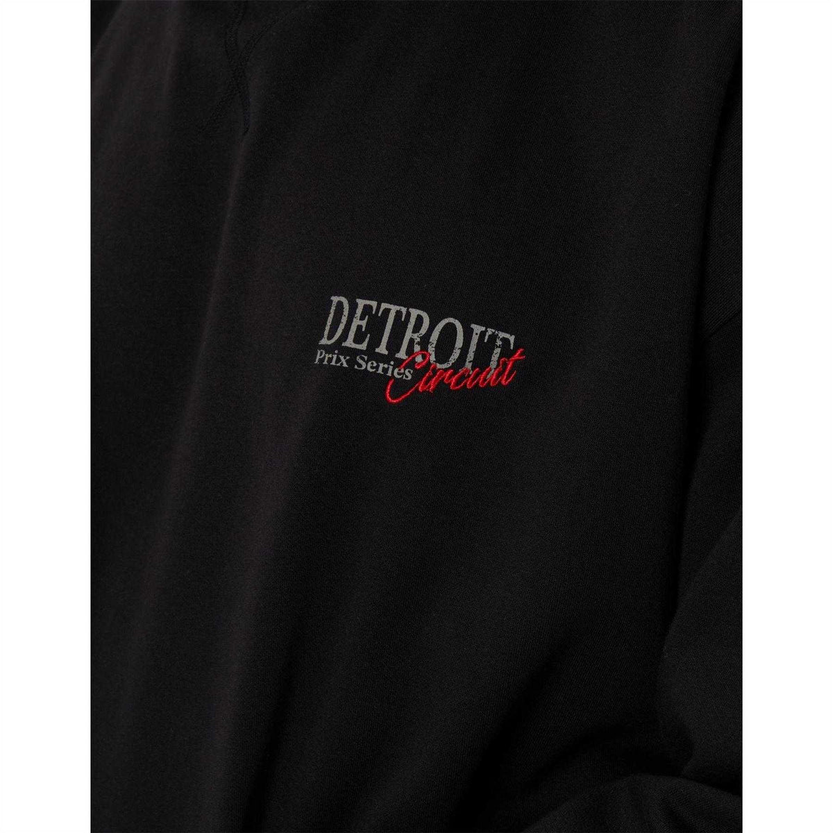 Black - Side - Threadbare Mens Detroit Jumper