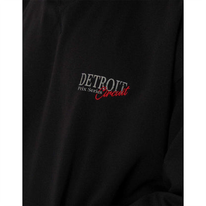 Black - Side - Threadbare Mens Detroit Jumper