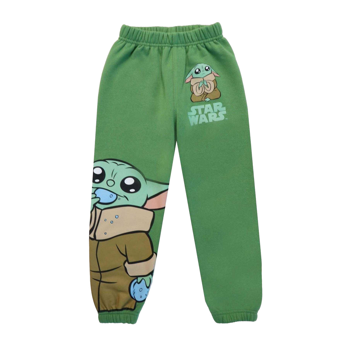 Green - Lifestyle - Star Wars Womens-Ladies Baby Yoda Hoodie And Joggers Set