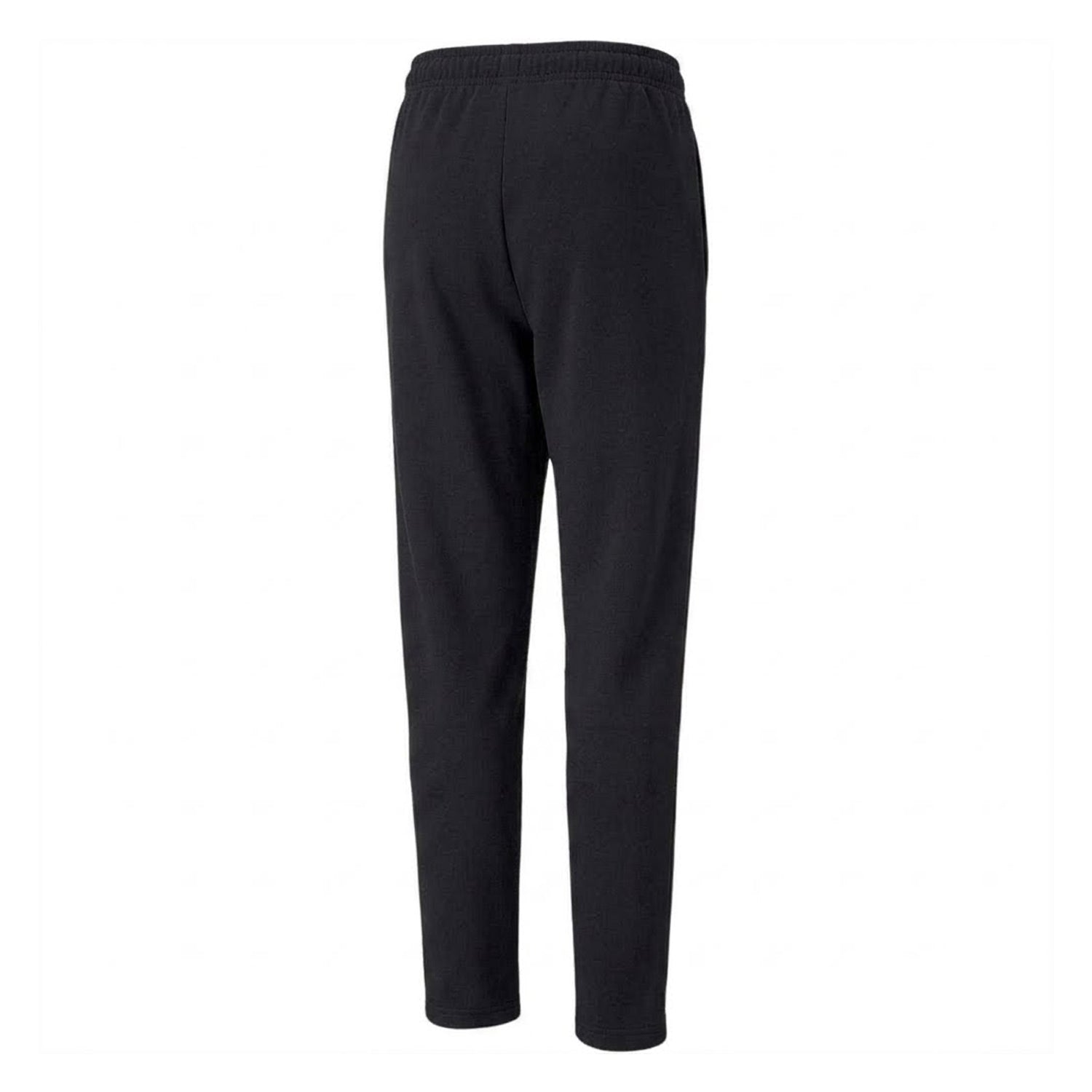 Black-White - Back - Puma Childrens-Kids TeamLIGA Pro Tapered Tracksuit Bottoms