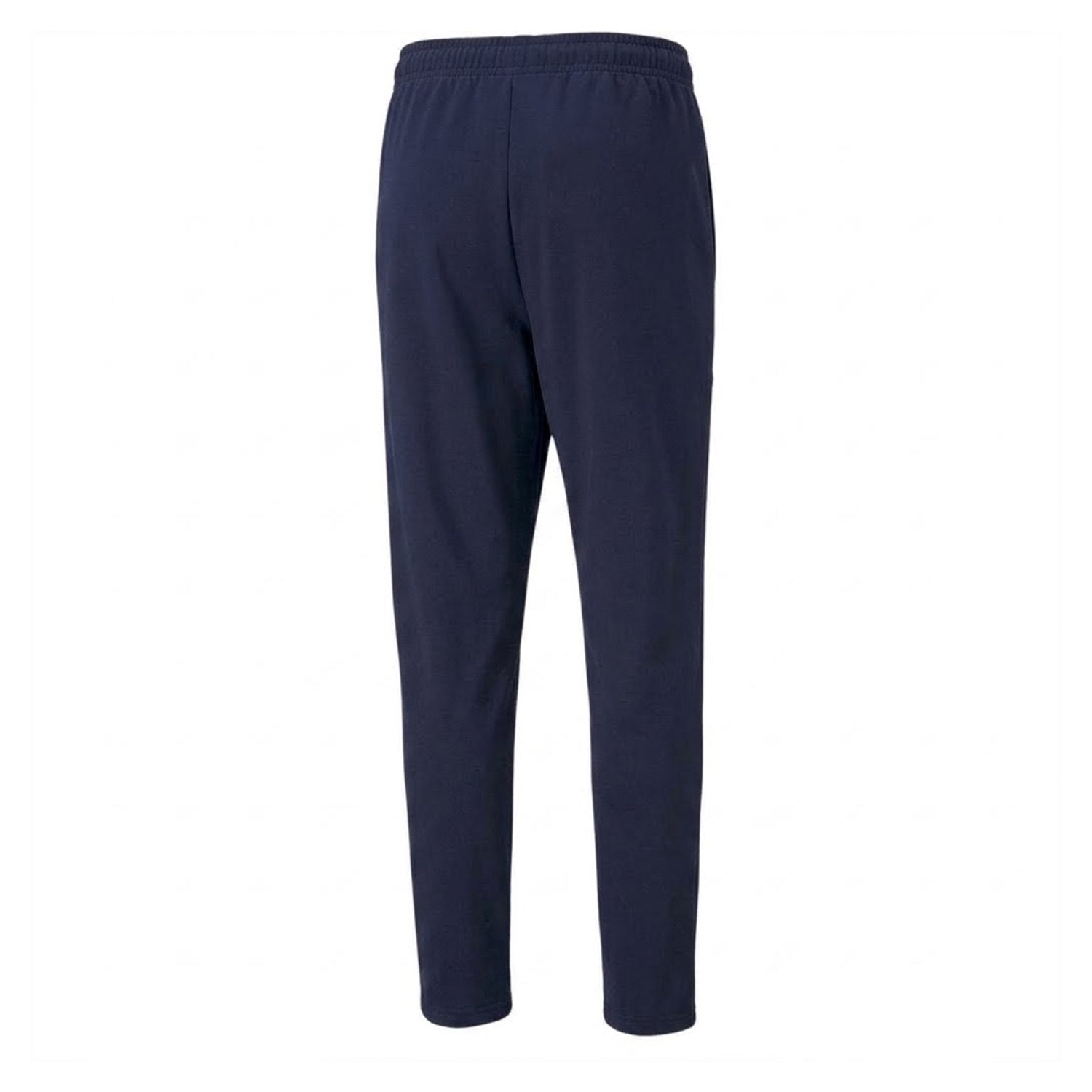 Peacoat-White - Back - Puma Childrens-Kids TeamLIGA Pro Tapered Tracksuit Bottoms