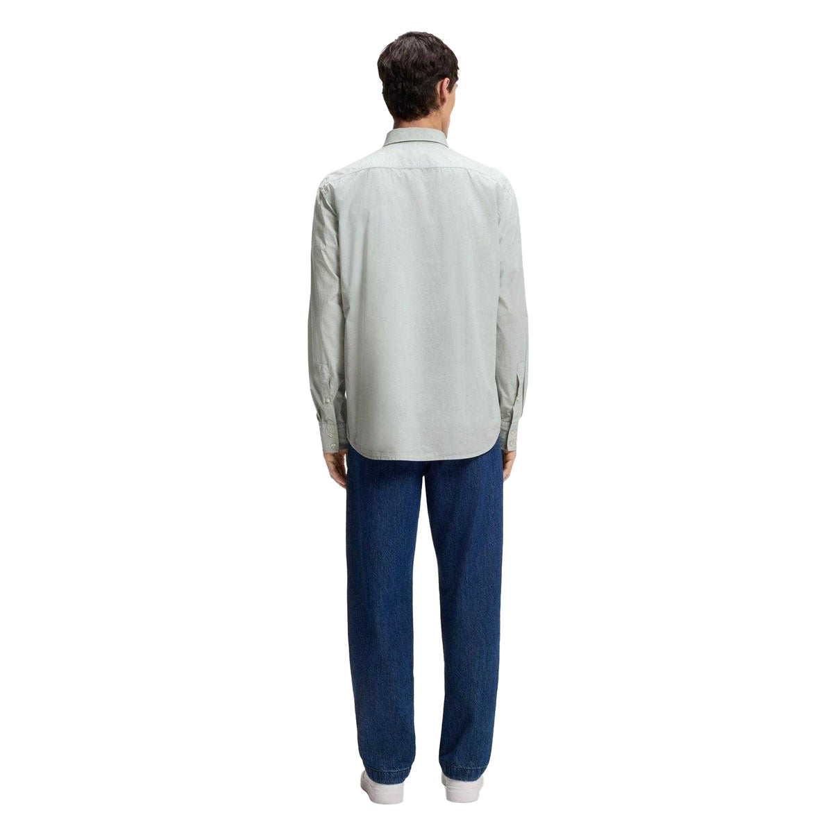 Silver - Back - Hugo Mens Relegant Shirt