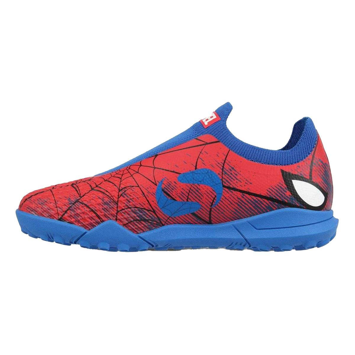 Red-Blue - Back - Sondico Childrens-Kids Blaze Spider-Man Astro Turf Trainers