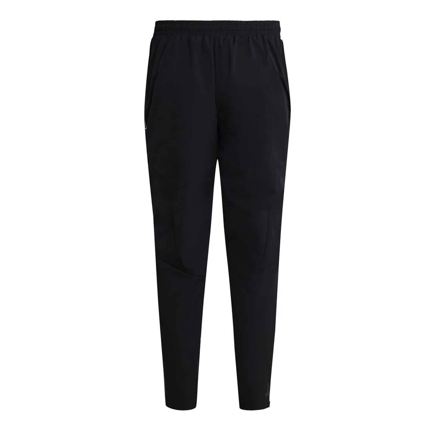 Black - Back - OEX Mens Bachar Polyester Relaxed Fit Tracksuit Bottoms