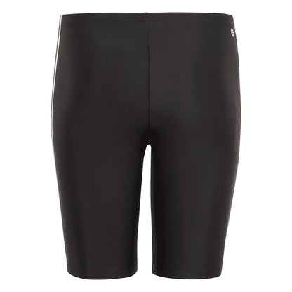Black - Back - Adidas Boys Classic 3 Stripes Swim Shorts