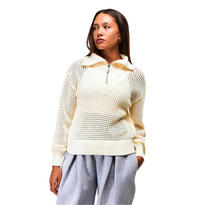 Coconut White - Lifestyle - Sweaty Betty Womens-Ladies Tides High Jumper
