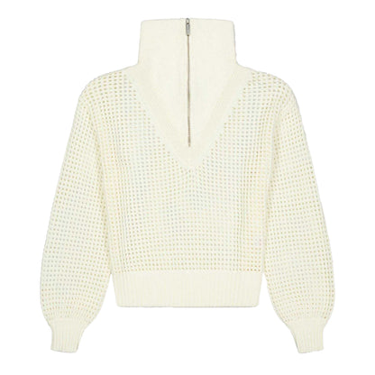 Coconut White - Front - Sweaty Betty Womens-Ladies Tides High Jumper