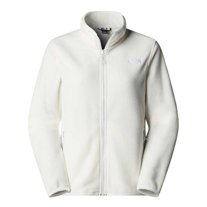 White - Front - The North Face Womens-Ladies 100 Glacier Fleece Jacket