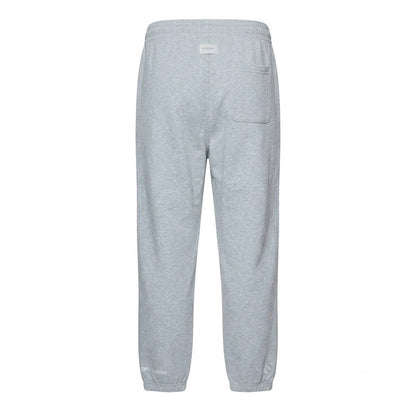 Agate Grey - Back - New Balance Womens-Ladies Essentials Stacked Logo Jogging Bottoms