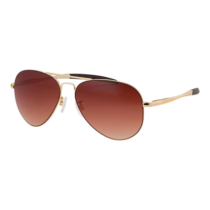 Gold-Silver - Front - Bloc Mens Darwin Double Bridge Sunglasses