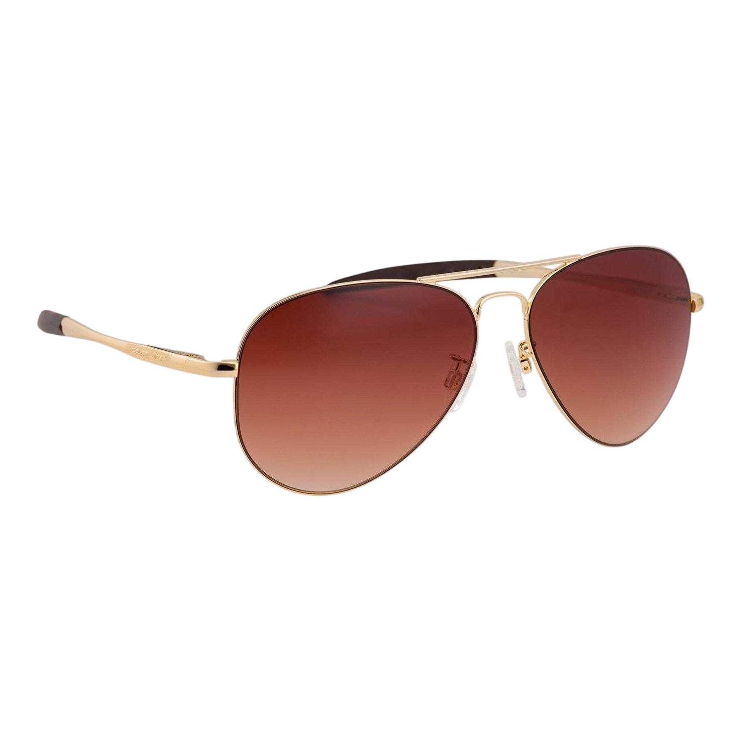 Gold-Silver - Back - Bloc Mens Darwin Double Bridge Sunglasses