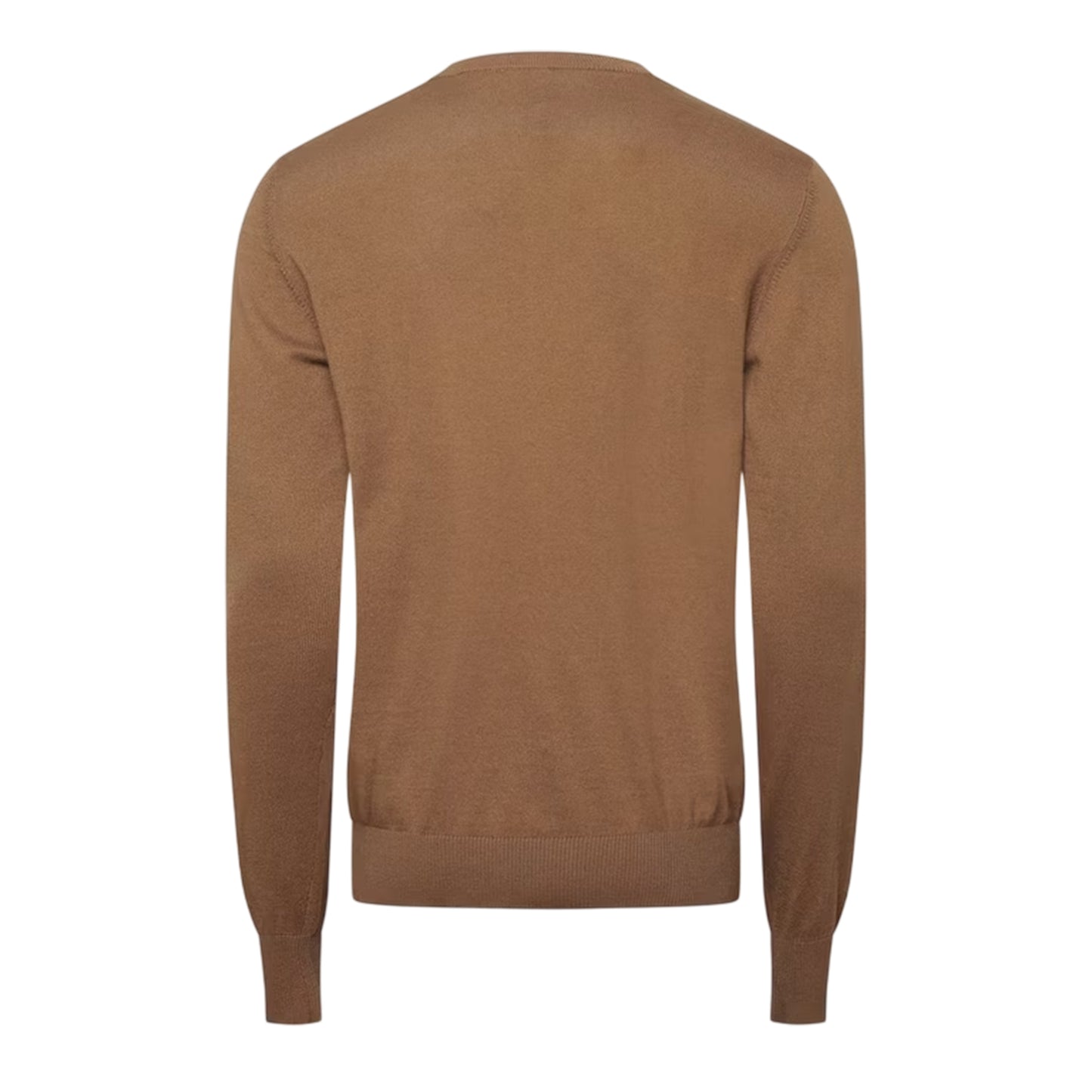 Coffee - Back - Diesel Mens K Freex Knitted Jumper