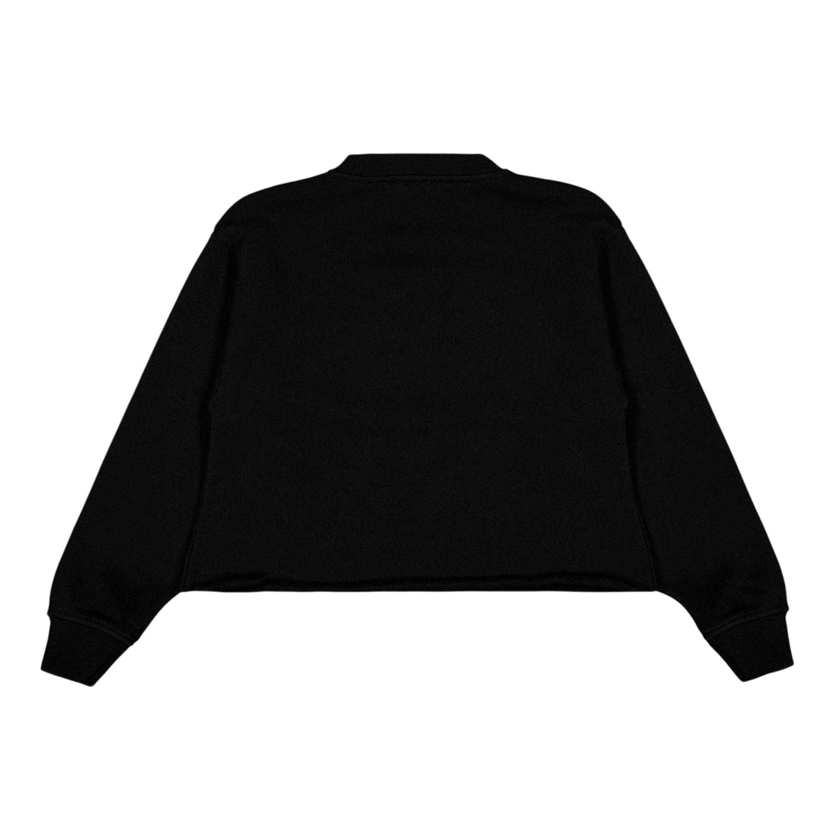 Black - Back - Stella McCartney Childrens-Kids Cropped Sweatshirt