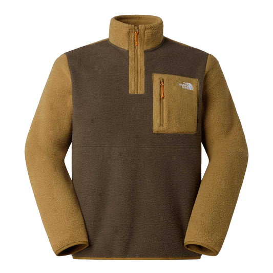 Taupe - Front - The North Face Mens Yumiori Colour Block Hoodie