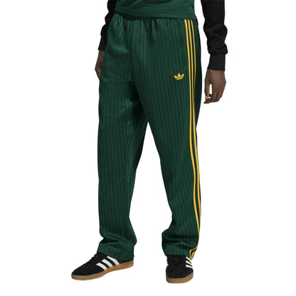 Collegiate Green - Side - Adidas Mens Firebird Straight Leg Jogging Bottoms