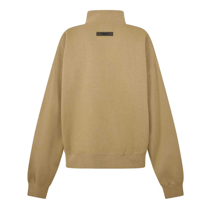 Oak - Back - Fear Of God Essentials Womens-Ladies Relaxed Fit Fleece
