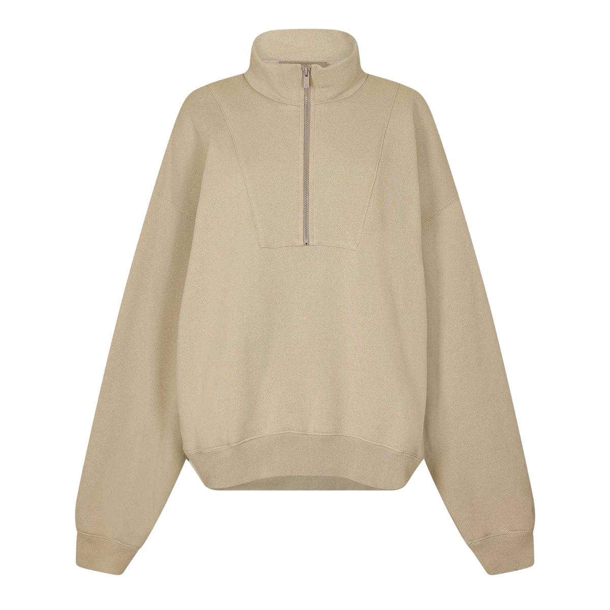 Wheat - Front - Fear Of God Essentials Womens-Ladies Relaxed Fit Fleece