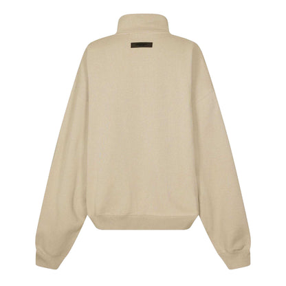 Wheat - Back - Fear Of God Essentials Womens-Ladies Relaxed Fit Fleece
