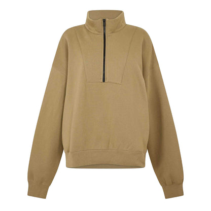 Oak - Front - Fear Of God Essentials Womens-Ladies Relaxed Fit Fleece