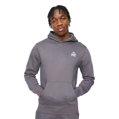Grey - Front - Kings Will Dream Mens Crosby 2.0 Hoodie