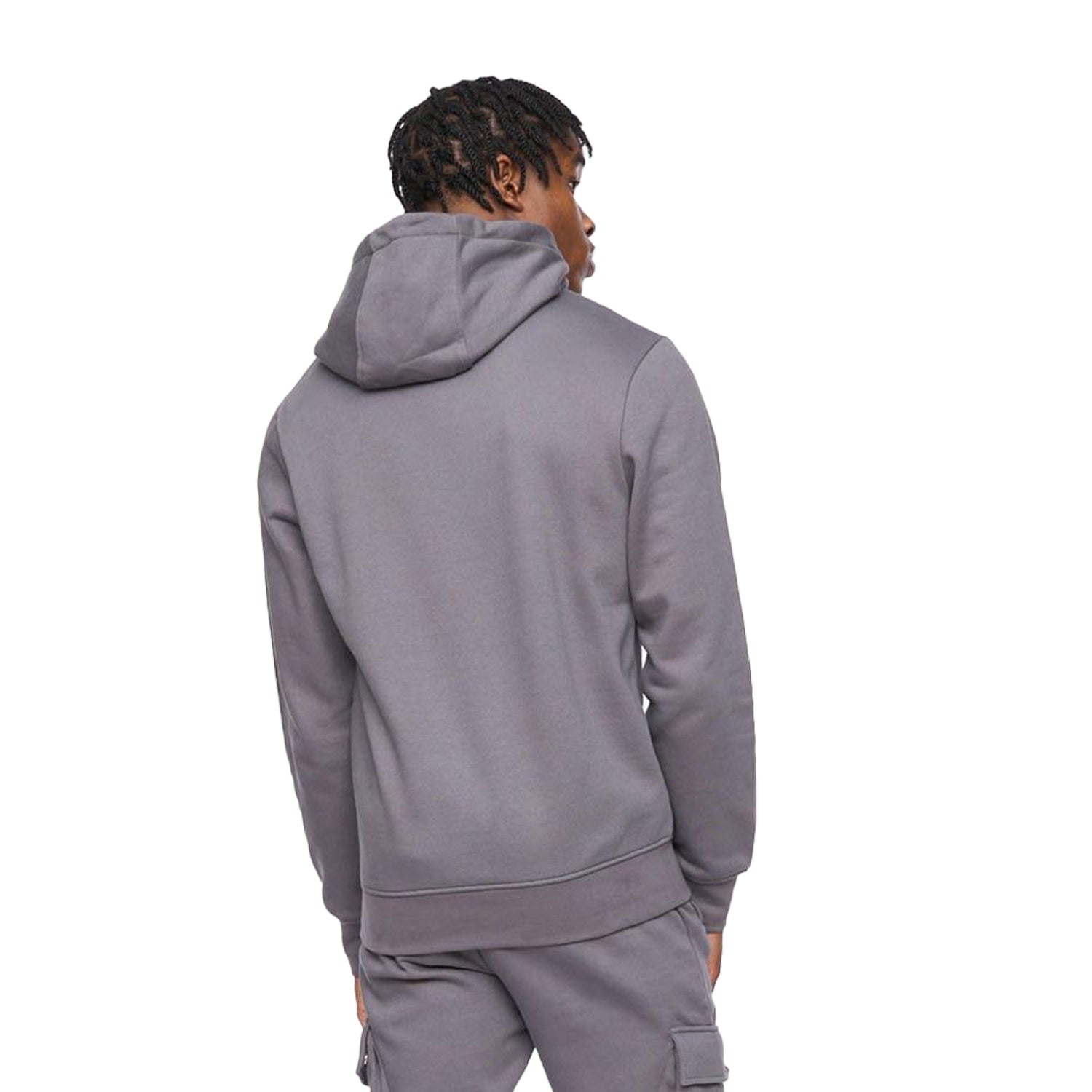 Grey - Back - Kings Will Dream Mens Crosby 2.0 Hoodie