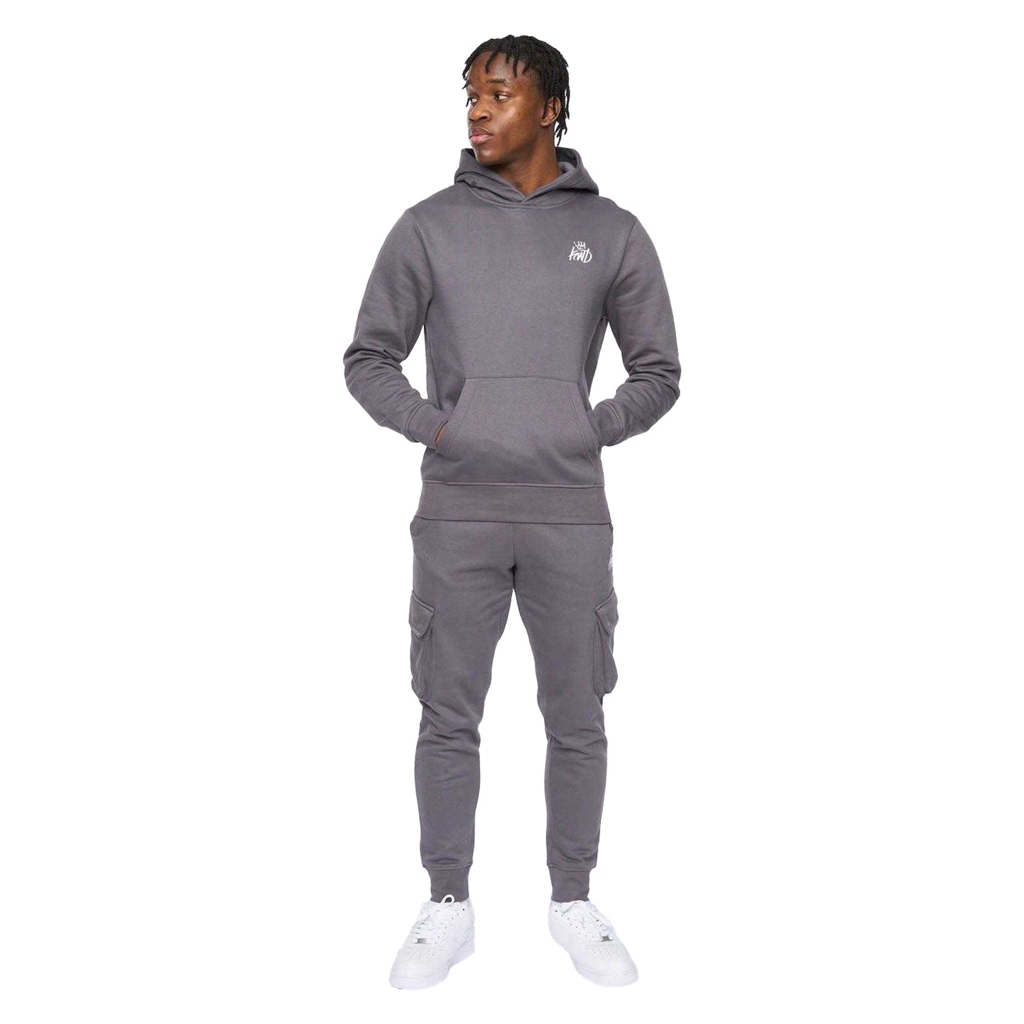 Grey - Lifestyle - Kings Will Dream Mens Crosby 2.0 Hoodie