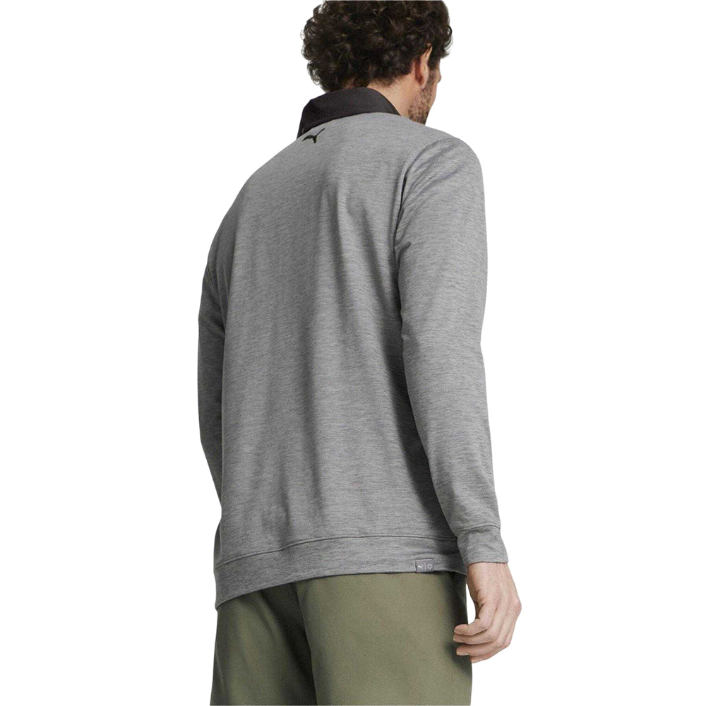 Black - Lifestyle - Puma Mens Cloudspun Colour Block Jumper