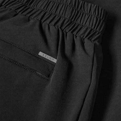 Black - Side - Belier Mens Traveller Logo Tracksuit Bottoms