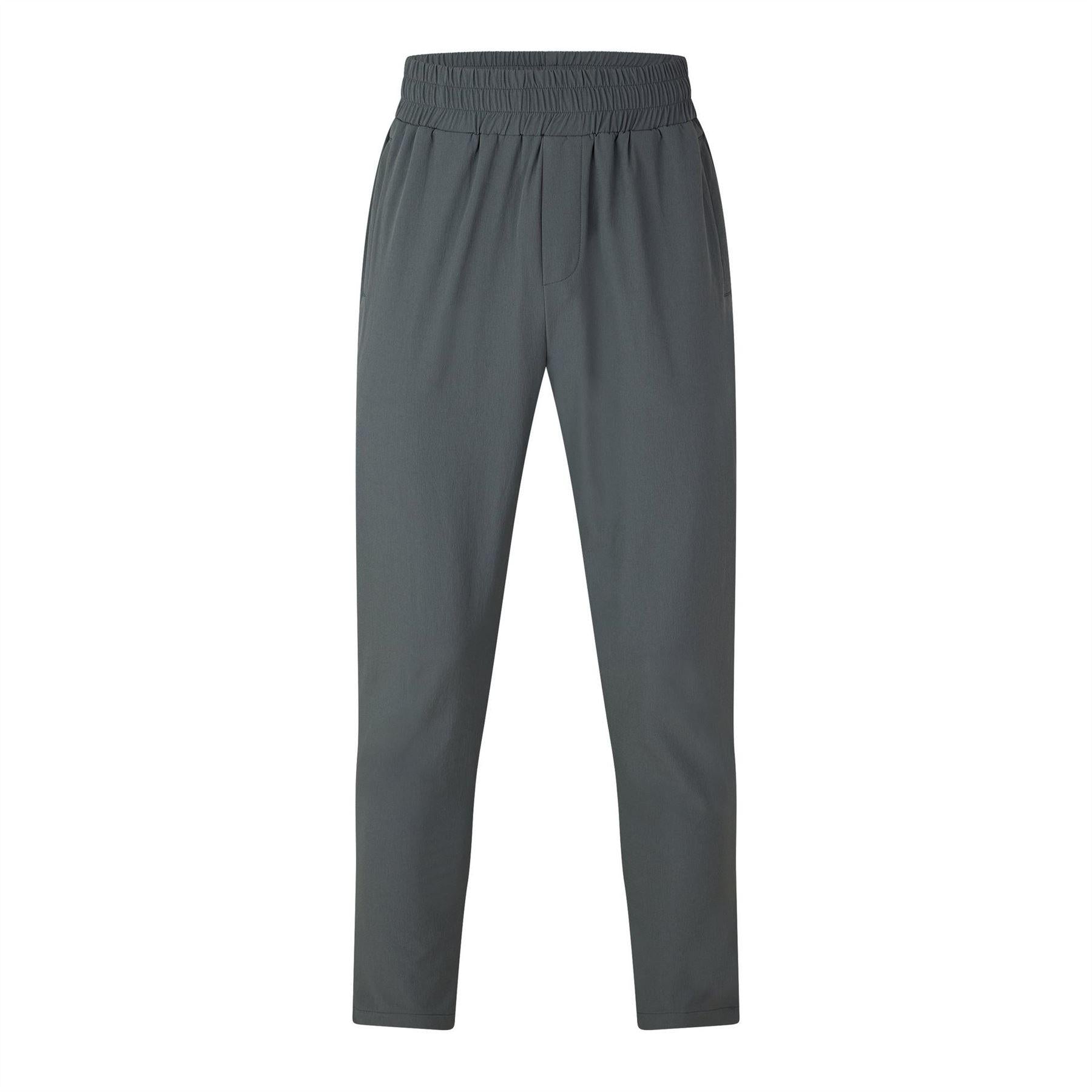 Slate - Front - Belier Mens Traveller Logo Tracksuit Bottoms