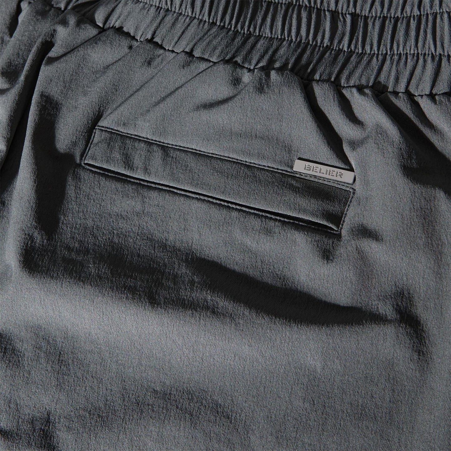 Slate - Side - Belier Mens Traveller Logo Tracksuit Bottoms
