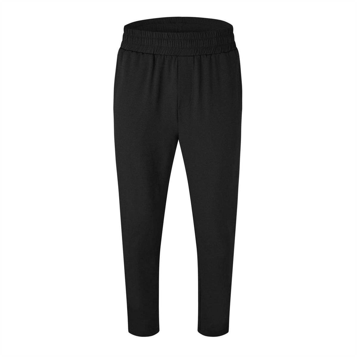 Black - Front - Belier Mens Traveller Logo Tracksuit Bottoms