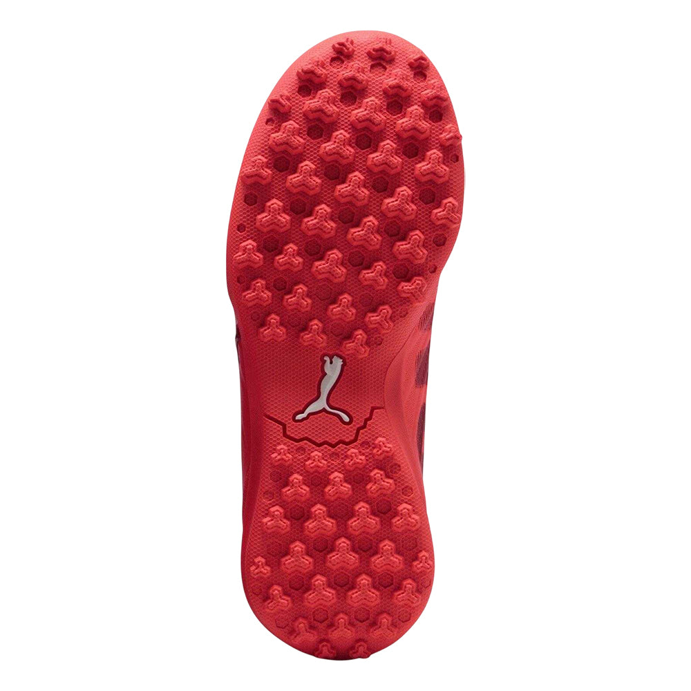 Glowing Red - Lifestyle - Puma Childrens-Kids King Match Astro Turf Trainers