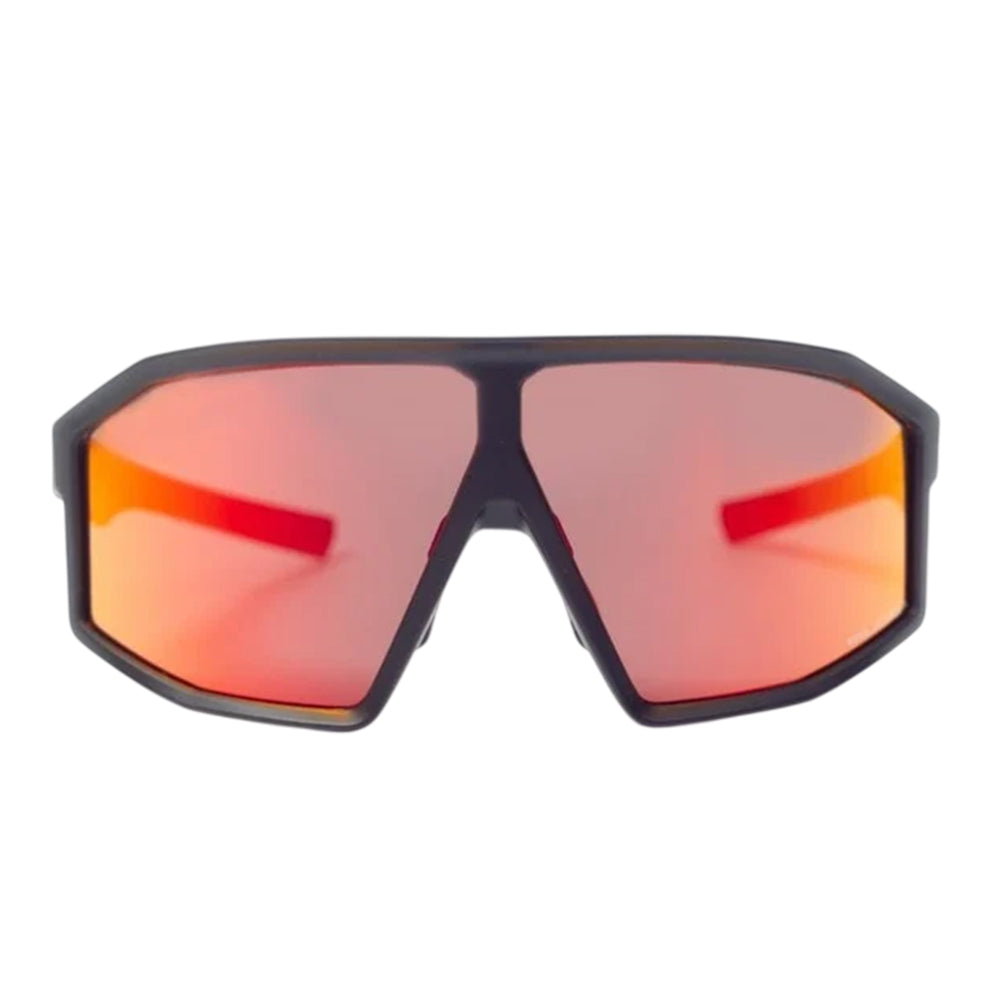 Red - Back - Bloc Mens Angled Cycling Sunglasses